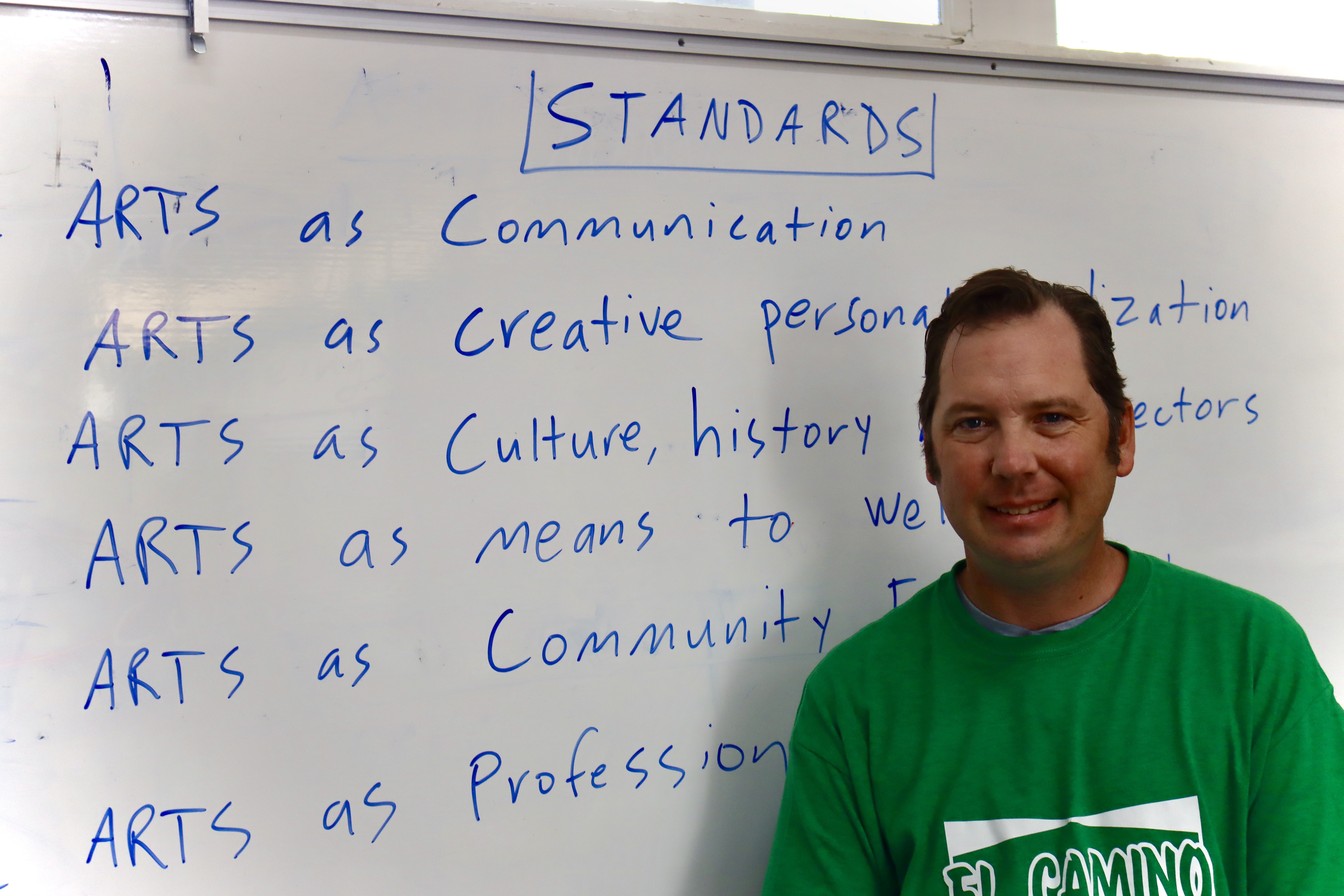 New photography teacher John Bolles
