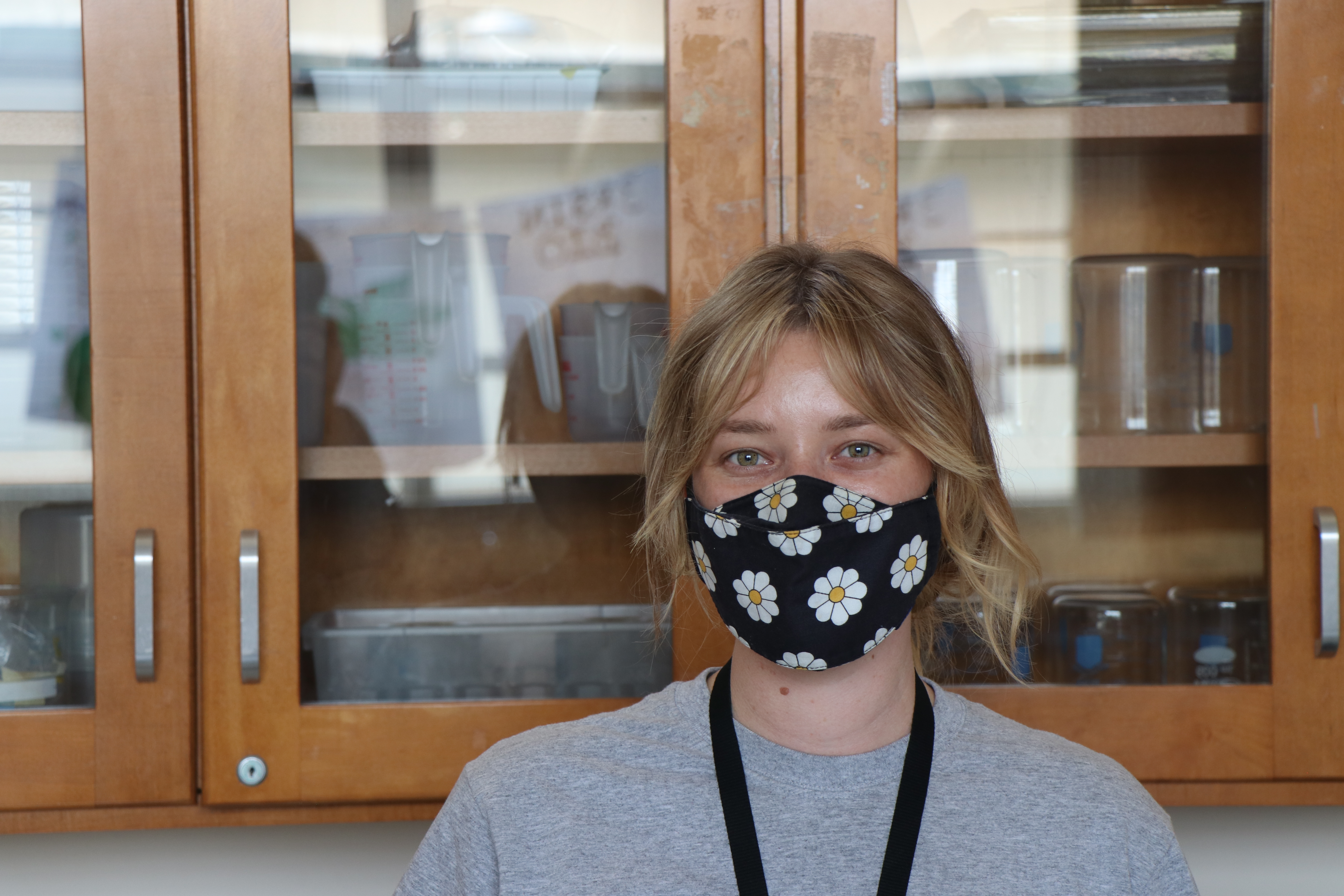 New biology teacher Hannah Zarnick-Ryan