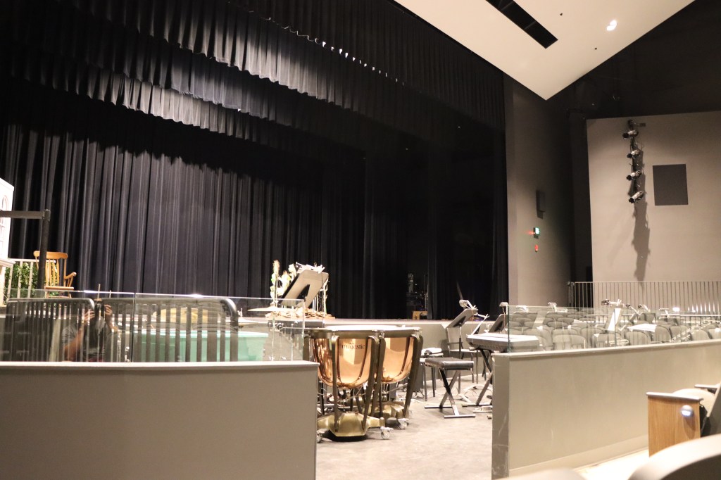 PAC orchestra pit, not really a pit&nbsp;[updated]