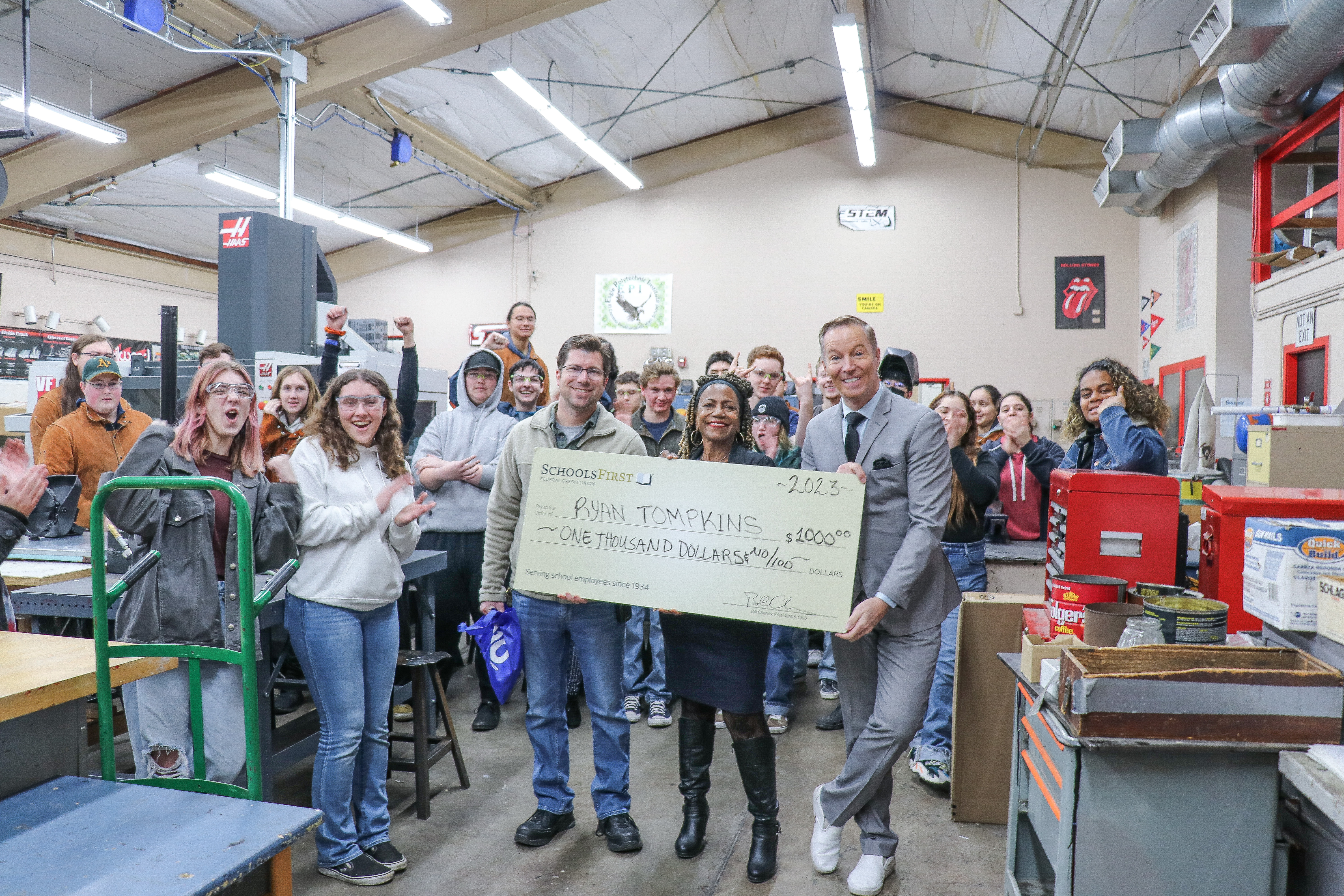 Mr. Tompkins is ABC10’s Teacher of the Month