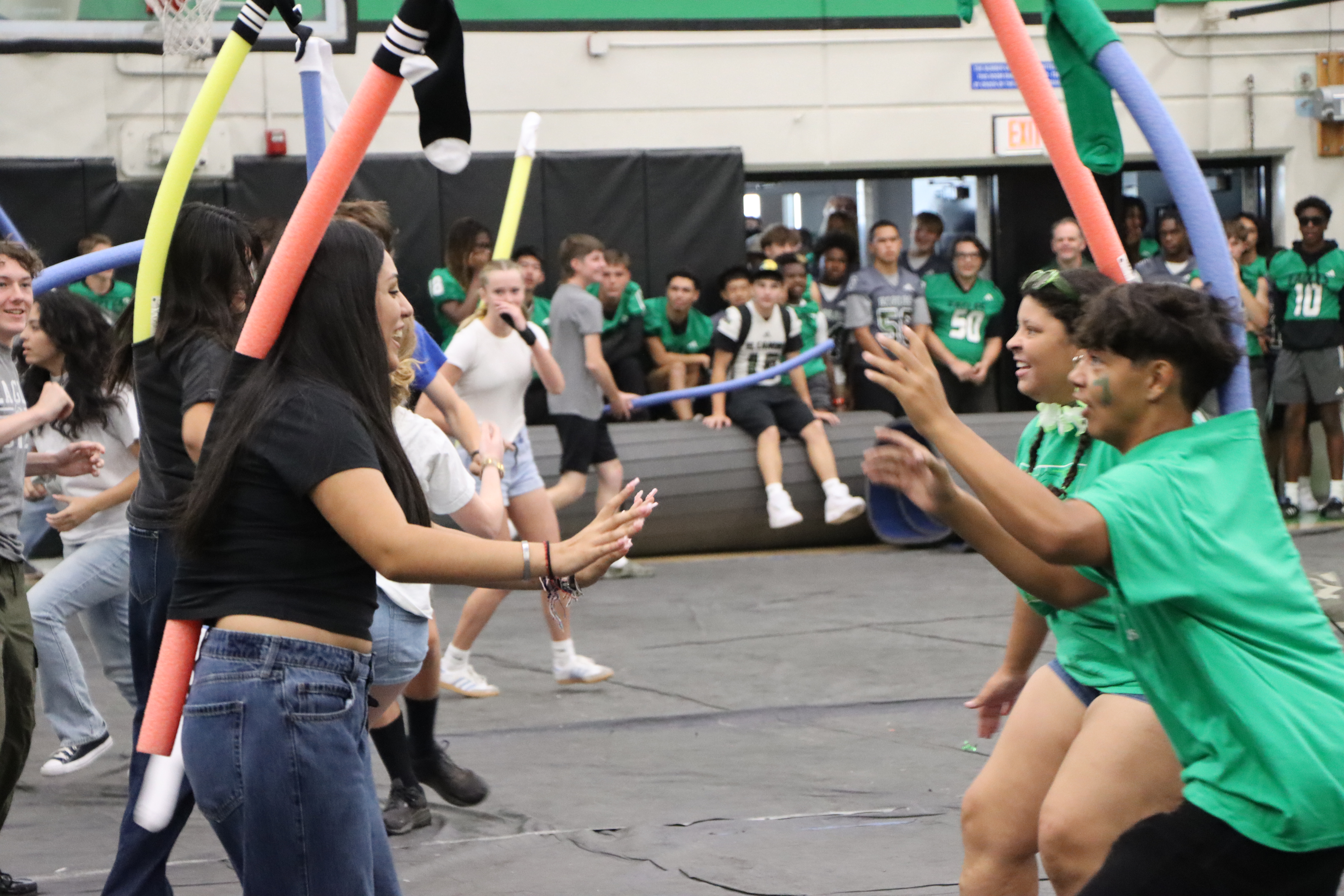 Eagle pride flies high at first rally of the year